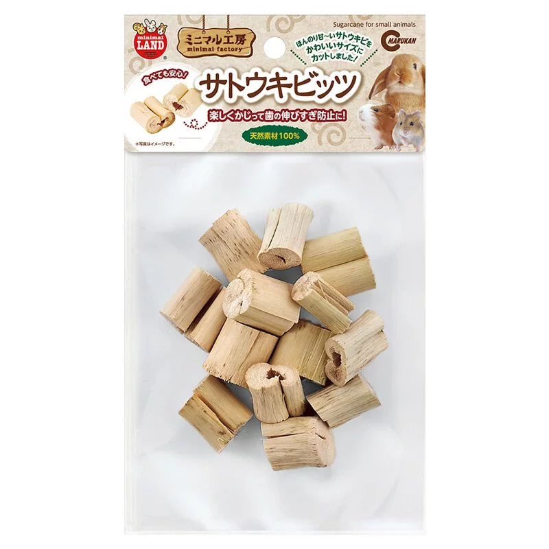 Marukan 天然甘蔗磨牙玩具