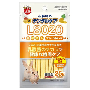 Marukan L8020乳酸菌磨牙棒 (混合水果味) – 25g Marukan L8020乳酸菌磨牙棒 (混合水果味) – 25g