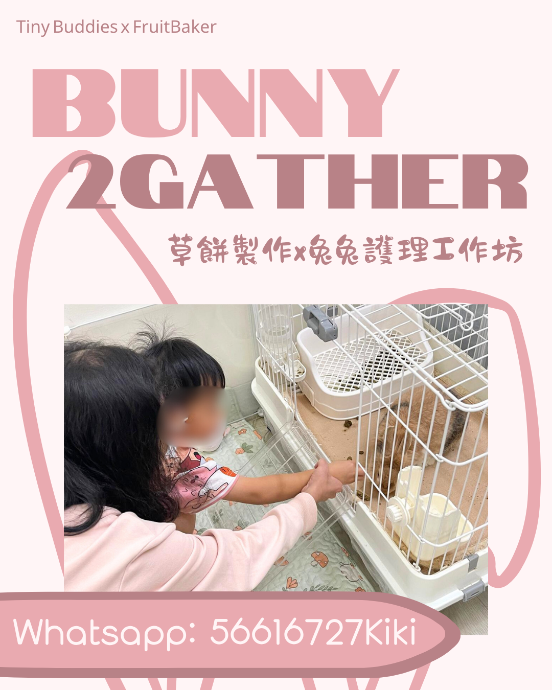 🍪🐰Bunny 2Gather草餅製作x兔兔護理體驗🐰🍪