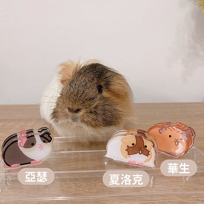 天天好萌 - 滴膠壓克力pui pui夾 第二代