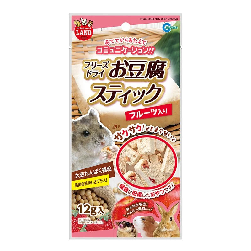 Marukan 士多啤梨蘋果味豆腐磚 21g