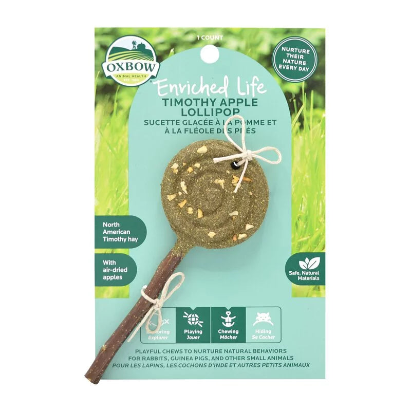 Oxbow 蘋果枝牧草波板糖