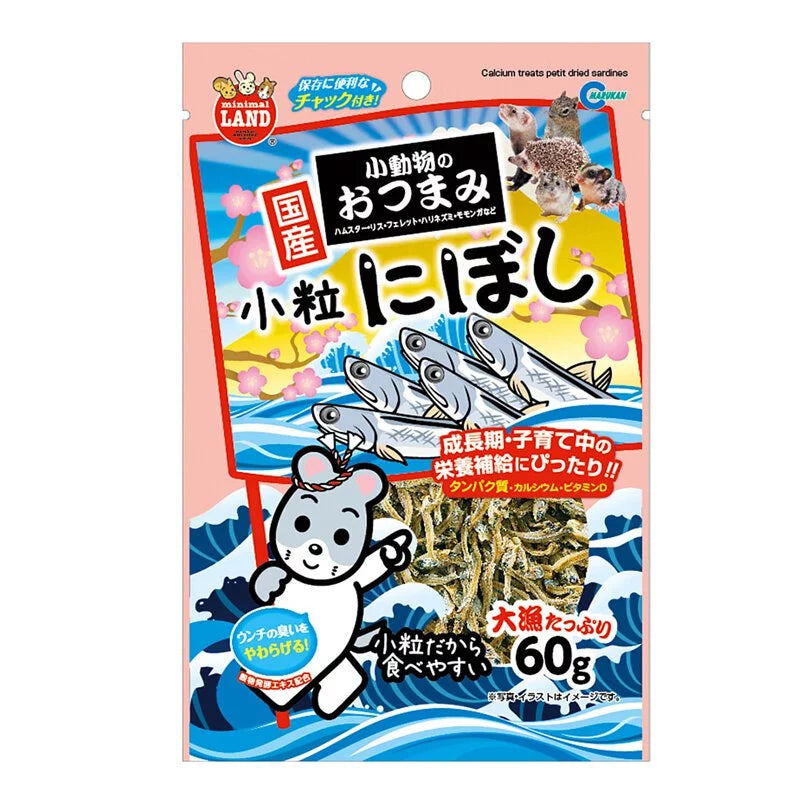 Marukan 小粒魚乾 60g