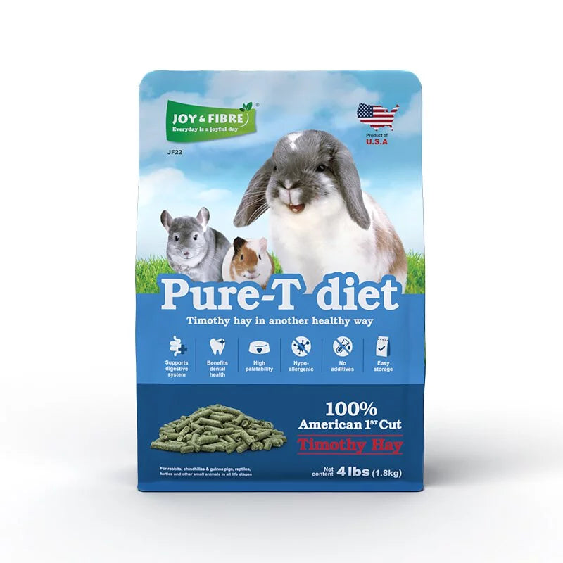 Joy & Fibre Pure-T 提摩西草顆粒 - 4lbs