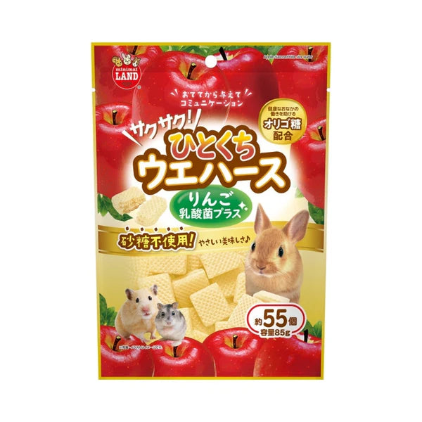 Marukan乳酸菌蘋果味威化餅85g